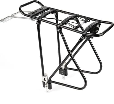 Sigtuna Rear Bike Rack, Bike Cargo Rack Adjustable for Mountain Bikes, Bike Rack for Back of Bike