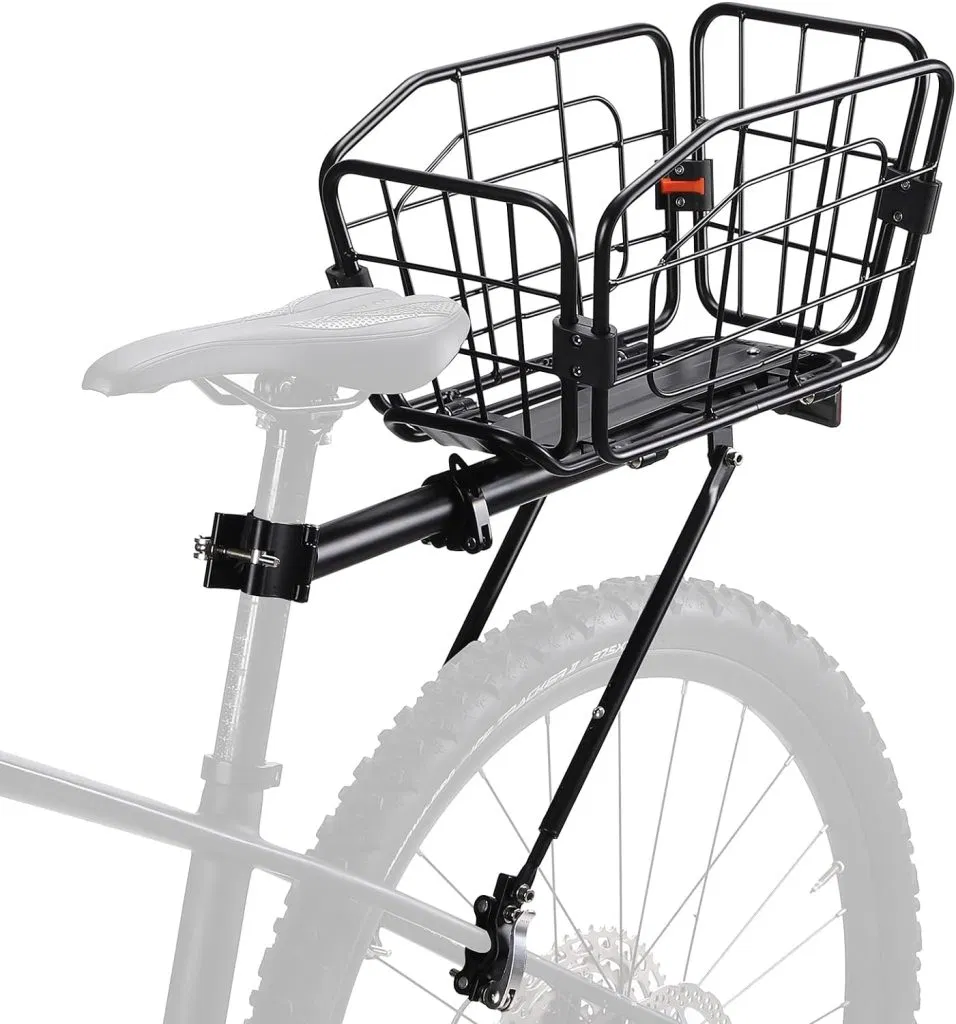 Rear Bike Rack ​with Basket